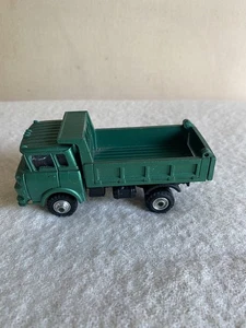 Shinsei Mini Power Dump GMC Truck Green Vintage Diecast - Picture 1 of 4