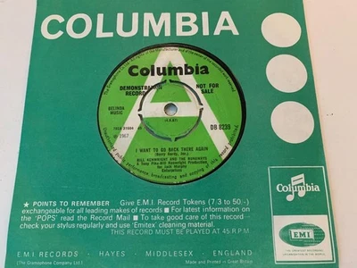 BILL KENWRIGHT I Want To Go Back There Again MOTOWN SOUL 1967 UK DEMO Col DB8239 - Bild 1 von 2