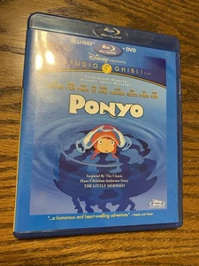 Ponyo Blu Ray Hayao Miyazaki Joe Hisashi Matt Damon Cate Blanchett Animation - Foto 1 di 8