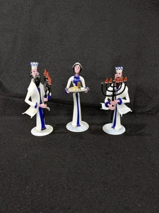 Trio Judaica Murano Glas Figuren - Bild 1 von 9