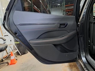 2023 Sonata Lh Driver Side Rear Door Interior Trim Panel Black Rbp - Image 1 of 4