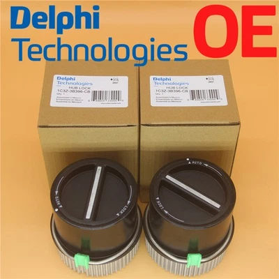 Juego de 2 bujes de bloqueo delanteros automáticos para Ford Super Duty F250F350F450 Excursion Foto 1 de 4