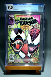 The Amazing Spider-Man #363 Kiosk Variante (Marvel Comics Juni 1992) 9.0 CGC - Bild 1 von 6