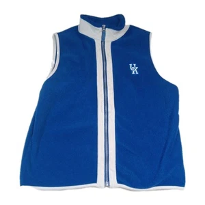 University Of Kentucky Wildcats Fleece Vest Womens Size L Embroidered Logo - Picture 1 of 6