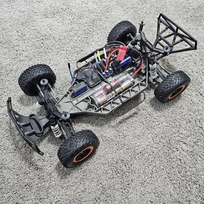 Traxxas Slash 4x4 Chassis RC Truck - Untested As Is Parts  - Image 1 of 4