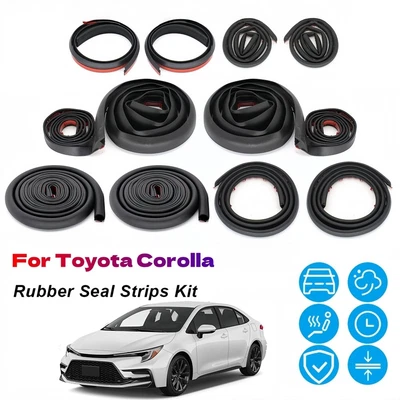 Kit de reducción de ruido de corrientes de aire de goma para Toyota Corolla Foto 1 de 4