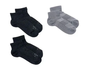 Tommie Copper Unisex Set of 3 UltraTemp & Ultraguard Ankle Socks MEDIUM (333) - Picture 1 of 4