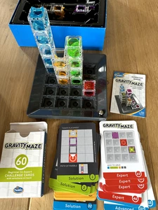 ThinkFun Gravity Maze Logic Game – Complete – 60 Challenges Toy of the Year 2015 - Picture 1 of 6