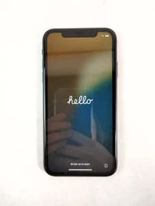 Apple IPHONE 11 A2111 64 GB Ios 18.4 Noir At&t Seulement Smartphone Pour Pièces - Photo 1 sur 6