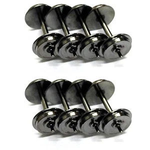 4 Pairs 8 Axles G Scale MODEL TRAIN METAL WHEEL fit for USA TRAINS LGB Bachmann - Picture 1 of 1