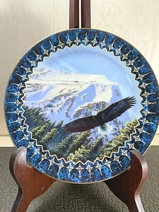 Where Eagles Soar, Royal Ascent Plate, Bradford Exchange - Picture 1 of 3