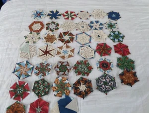 Vintage 39 Mini Stack and Whack Typ Quilt Blöcke 3" - Bild 1 von 6