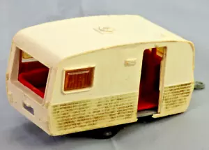 Majorette Sterckeman Lovely 400 Caravan Camper Trailer Toy 3'' Vintage 1:65 259 - Picture 1 of 7