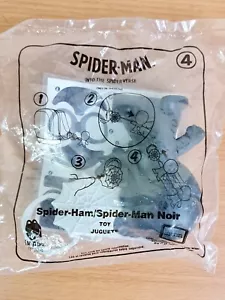 McDonalds Happy Meal Toy - Spiderman Into Spider-Verse - Spider Ham Noir #4 - Picture 1 of 2