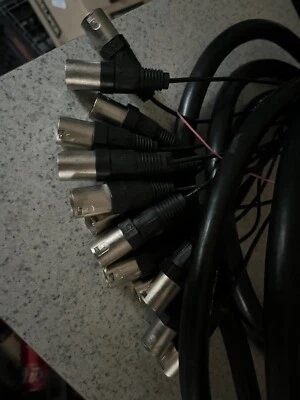 20 foot 16 chan. xlr fan to fan snake - Image 1 of 4