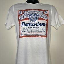 Budweiser - vintage retro style - beer lover gift bud budlight T-shirt XS - XXL