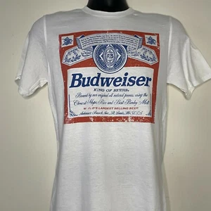 Budweiser - Estilo Retro Vintage - Regalo Amante de la Cerveza Budlight Camiseta XS - XXL - Imagen 1 de 2