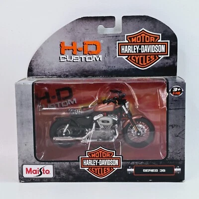 Harley Davidson Motorcycle Series 38 Maisto 2007 XL 1200N Nightster 1:18 Foto 1 de 4
