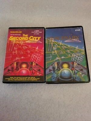 ATARI XL/XE  -- MERCENARY 1 & 2  (The Second City) Atari Datasette /  Tape - Bild 1 von 3