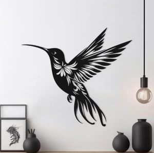 Vogel Bird Deko Bild Dekoration Kunst Zeichnung Wall Wand 3D Druck DIY Torten - Bild 1 von 1