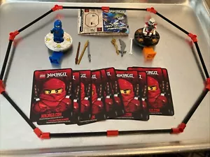 LEGO NINJAGO: Spinjitzu Starter Set (2257) Jay vs. Frakjaw Complete with Cards - Picture 1 of 5