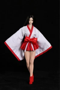 Cdtoys 1/12th Female Soldier Witch Kimono Model for 6" Ph TBLeague Body Figure - Picture 1 of 6