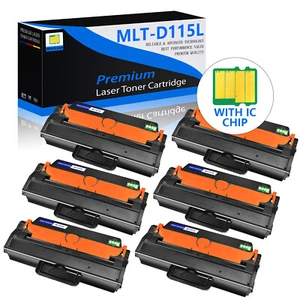6PK MLT-D115L Toner for Samsung SL-M2620 SL-2620DN SL-2820DW SL-2820 SL-2830ND - Picture 1 of 23