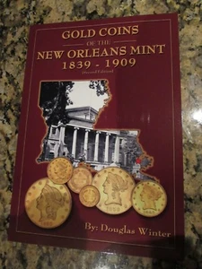 Monedas de oro de Nueva Orleans como nuevas 2da edición libro de monedas guía de color inviernos - Imagen 1 de 3