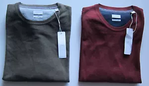 Esprit-Herren Pullover-Baumwolle und Cashmere - NEU-XXL- olive oder bordeaux - Bild 1 von 6