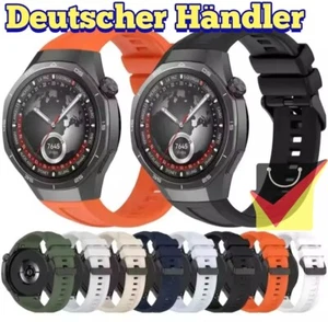 Armband für Huawei Watch GT 5 Pro 46mm, 22mm sport Silikon strap Fitness Tracker - Zdjęcie 1 z 26