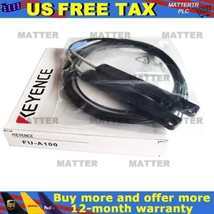 KEYENCE FU-A100 FUA100 Fiber Optic Sensor US Free TAX - Picture 1 of 1