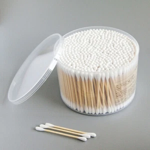 Tips Cotton Swabs Skin Swab Cotton Stick - Picture 1 of 11