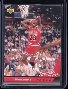 1993 Upper Deck Michael Jordan Game Faces #488 Chicago Bulls - Picture 1 of 2