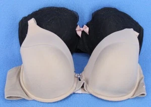 DKNY Underwire Lined T-Shirt and Strapless Bra Lot Size 36D #B6818 - Picture 1 of 3