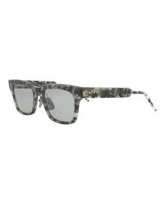 Gafas de sol cuadradas Thom Browne TBS418 5404AF gris tortuga con lentes grises 54-21 Foto 1 de 4