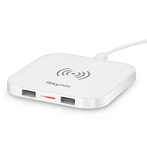 New Raynic Orchid I Wireless Phone Charger Qi Charging Pad Charger White - Picture 1 of 2
