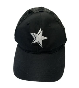 Gorra de sombrero de camionero negro CARHART a presión ajustable con estrella plateada, ¡con malla fresca! - Imagen 1 de 14