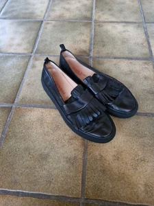 Mara Bini Damen Mokassin Slipper Schwarz Frühling/Sommer Mode Fashion Gr. 42 - Picture 1 of 10