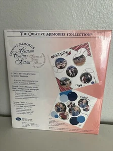 Creative Memories Cutting System 3 Circle Pattern Templates, **New, Sealed** - Picture 1 of 4
