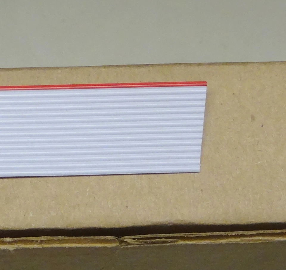 6 ft Ribbon Cable 14 conductor, grey/red edge by 3M, 80610804520 (7F2) - Image 1 of 1