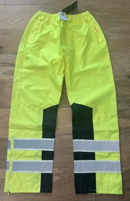 Alpha Workware High Visibility VizLite DT Fluorescent Reflective Rain Pants XXL - Image 1 of 4
