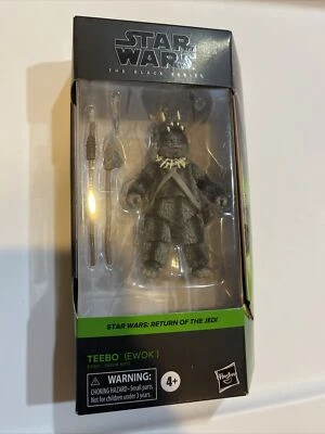 Star Wars El Retorno del Jedi La Serie Negra Teebo Ewok Hasbro Lote Sellado #1 Foto 1 de 4