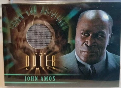 The Outer Limits Sex Cyborgs & Science Fiction John Amos CC2 Costume Card 2003🔥 - Image 1 of 2