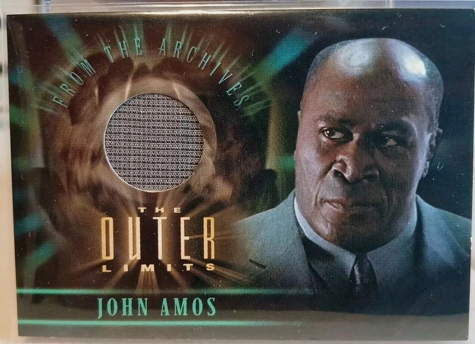 The Outer Limits Sex Cyborgs & Science Fiction John Amos CC2 Costume Card 2003🔥 - Image 1 of 2