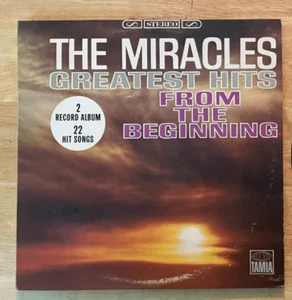 DOO WOP R&B 33 DOUBLE LP THE MIRACLES GREATEST HITS - Picture 1 of 5