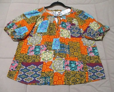 NEW WITH TAGS ROCKMANS SIZE 10 SUMMER TOP - image 1 of 4