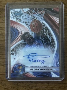 2024-25 Bowman U Best Flory Bidunga Best of 2024 Auto - White #'d/5 - Picture 1 of 3
