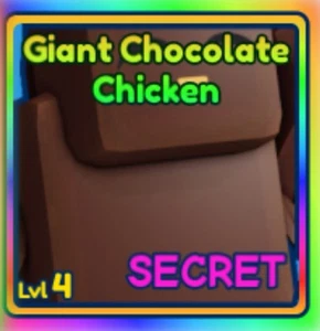 Giant Chocolate Chicken/GCC - Bubble Gum Simulator Infinity/BGSI - Afbeelding 1 van 1