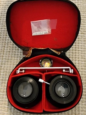 TELEOBJETIVO, GRAN ANGULAR Y TELEOBJETIVO VINTAGE LENTAR CON ESTUCHE (POLAROID) Foto 1 de 4