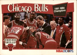 1991 NBA Hoops - Michael Jordan #277 Chicago Bulls NBA Basketball Card - Picture 1 of 2